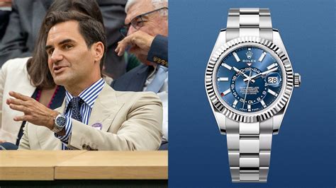 roger federer new rolex watch|Roger Federer Rolex wimbledon.